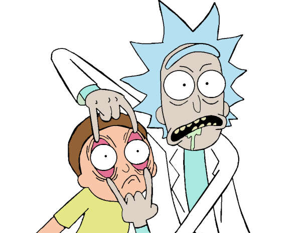 Свитшот с Rick and Morty