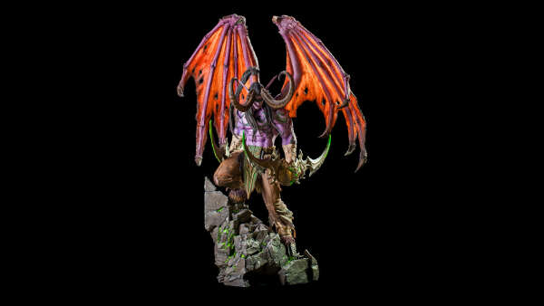 World of Warcraft Illidan Statue