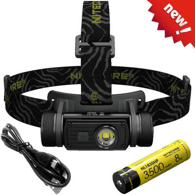 Фонарь NITECORE Headlamp CREE XM L2 U2 1000LM