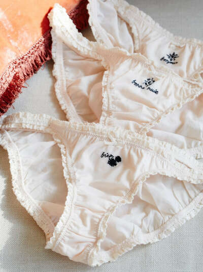 Free People Embroidered Undie 3 Pack