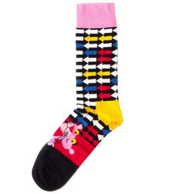 Happy Socks x Pink Panther - Jet | sockclubmoscow-ru