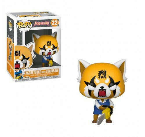 Funko Pop Агрессивная Рэцуко с бензопилой (Aggretsuko with Chainsaw) из аниме Агрессивная Рэцуко