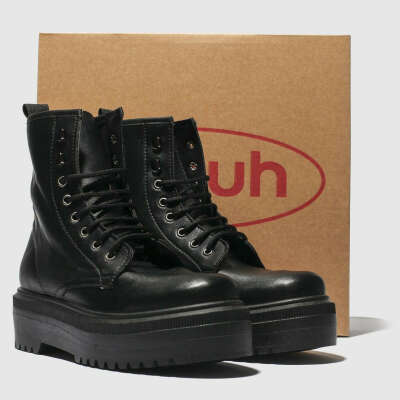 Schuh Black Big Deal Boots