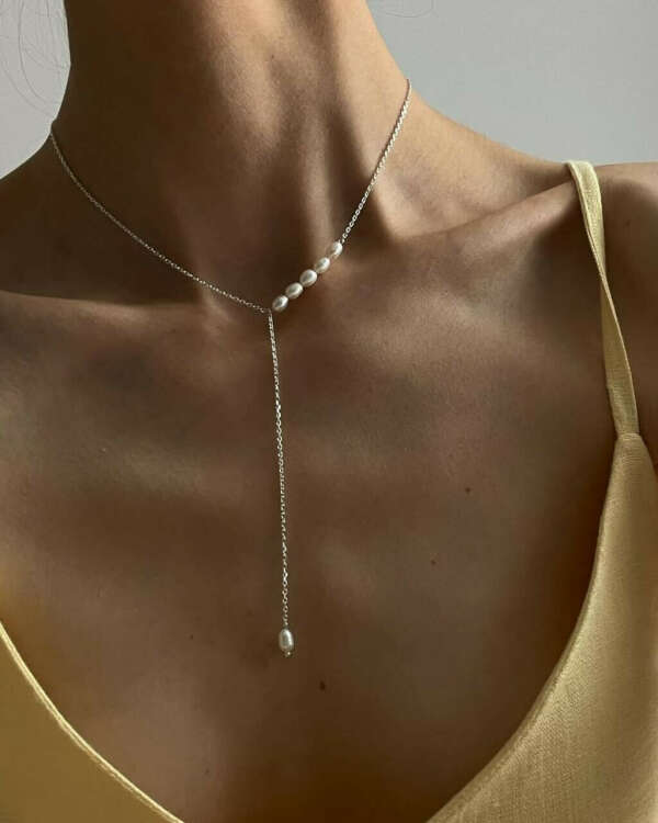 Ожерелье с жемчугом