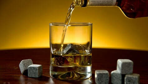Камни для виски и набор бокалов