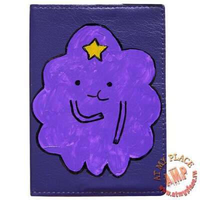 Обложка на паспорт "Принцесса Пупырка" - Adventure time