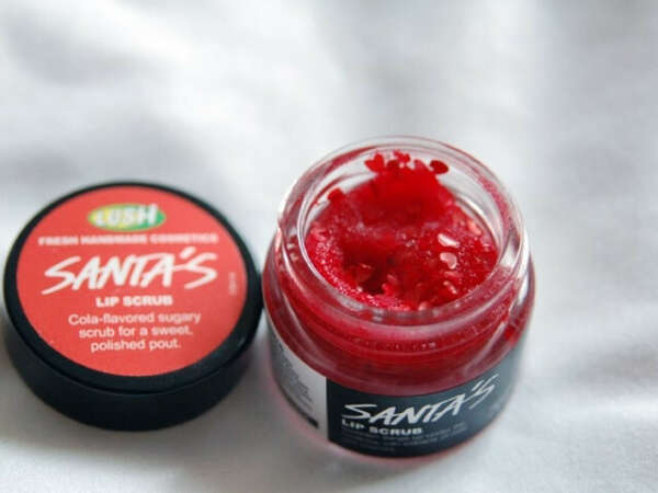 Santas Lip Scrub, Lush