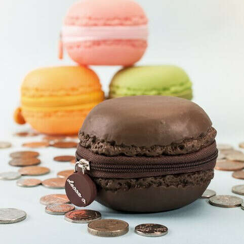 Scented Macaron Coin Purses at Firebox.com