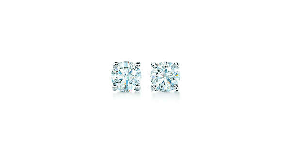 Tiffany & Co. -  Tiffany SolitaireDiamond Earrings