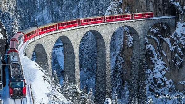 Ледниковый экспресс (Glacier Express) Ст.Мориц - Церматт