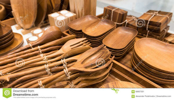 Бамбуковая посуда