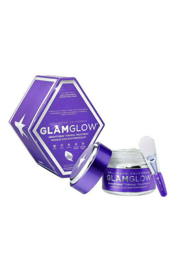 GlamGlow GRAVITYMUD Моделирующая маска для лица в дорожном формате купить по цене от 1568 руб в интернет магазине SEPHORA | G03H010000