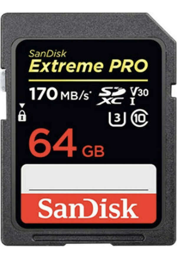 Карта памяти SandDisk Extreme Pro 64gb