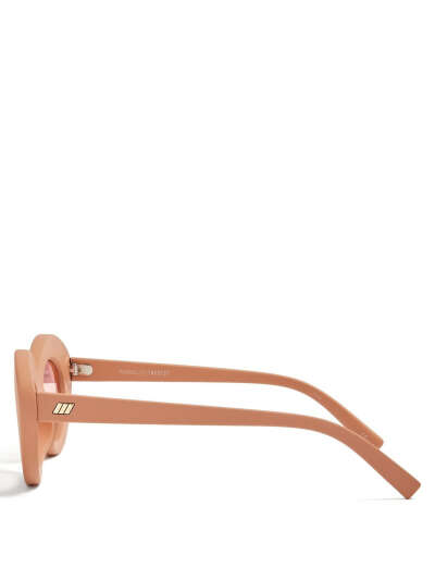 LE SPECS  Fluxus oval cat-eye acetate sunglasses