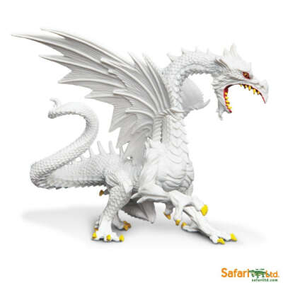 Фигурка Белый дракон Сафари