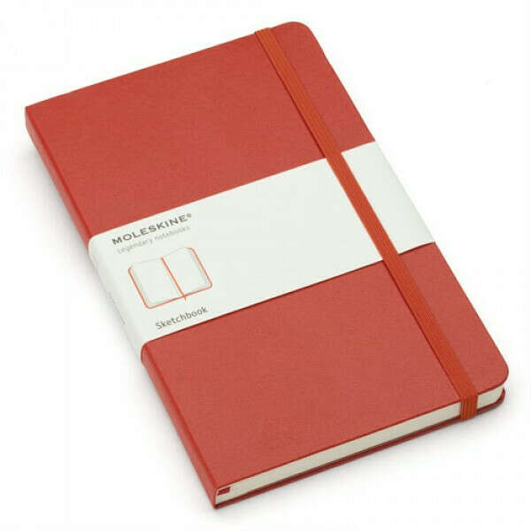 Moleskine Sketchbook Large (красный)