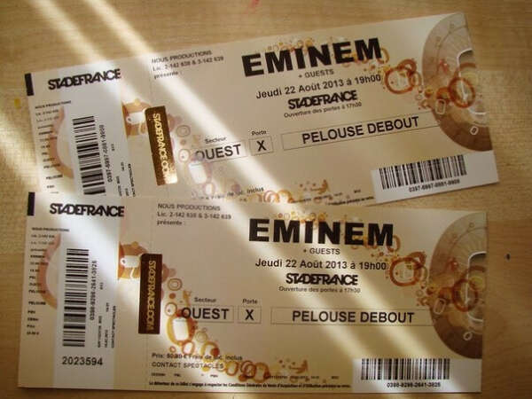 Билеты на концерт Eminema