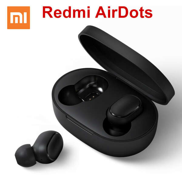 1170.92руб. 34% СКИДКА|Xiaomi Redmi Airdots беспроводные Bluetooth наушники стерео TWS с микрофоном Handsfree AI управление Bluetooth 5,0 гарнитура Bass Eeadphones-in Наушники и гарнитуры from Бытовая электроника on AliExpress