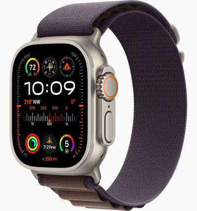Apple Watch Ultra 2 49mm Indigo Alpine Loop Large