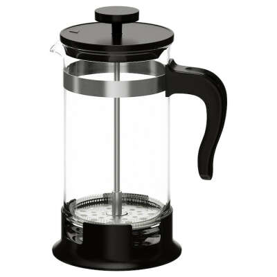 УПХЕТТА Кофе-пресс/заварочный чайник - стекло, нержавеющ сталь - IKEA - 1 литр
