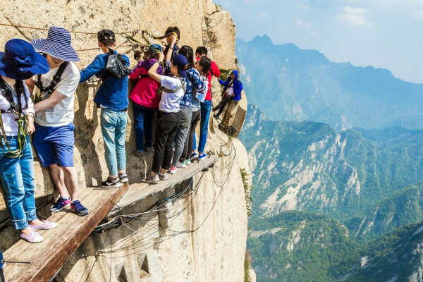 China , mountains Huàshān , Tiānmén