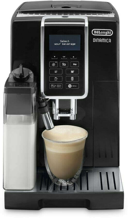 Кофемашина DeLonghi Dinamica ECAM350.55.B, черный