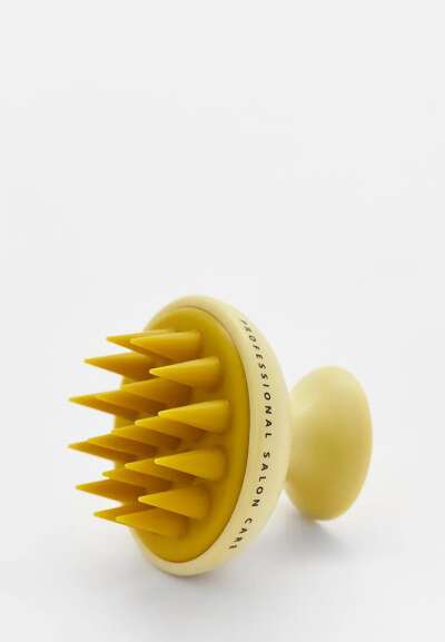 Щетка для массажа и мытья головы Lador DERMATICAL SHAMPOO BRUSH, цвет: желтый, MP002XW0K2KY — купить в интернет-магазине Lamoda