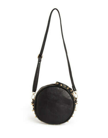 ROUND BOTTOM STUDS MINI BAG