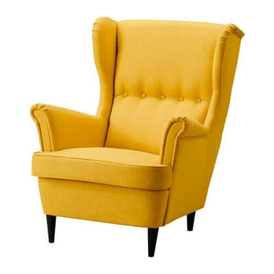 Желтое кресло IKEA