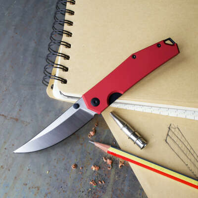 GIANTMOUSE  ACE CLYDE - RED ALUMINUM