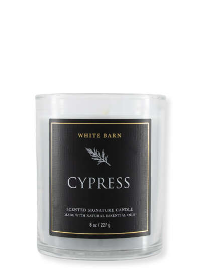 Bath and body works Cypress candle