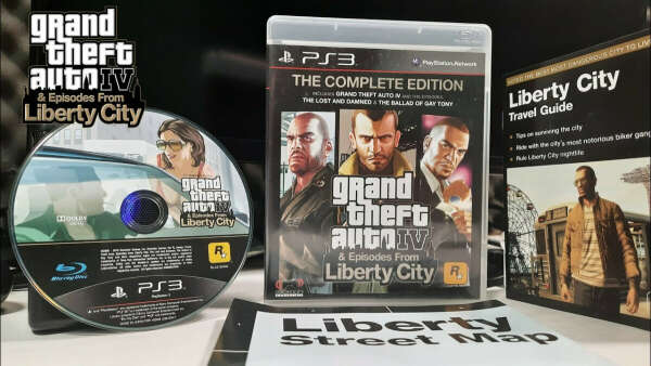 Игра для PlayStation 3 - GTA 4 Episodes from liberty City The compleat Edition
