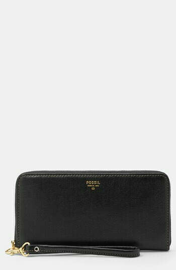 Fossil &#039;Sydney&#039; Zip Clutch Wallet | Nordstrom