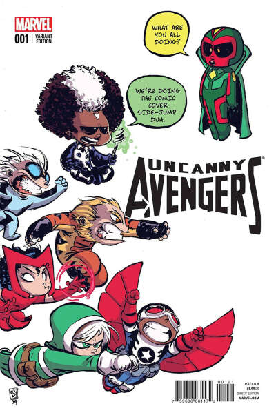 Uncanny Avengers #1 Young Variant Cover Editon