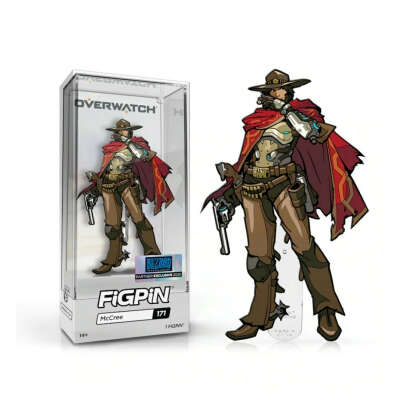 FiGPiN Overwatch McCree Blizzard Эксклюзивный коллекционный значок с Маккри