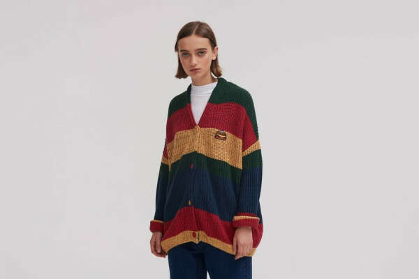 Lazy Oaf Stripe Cardigan