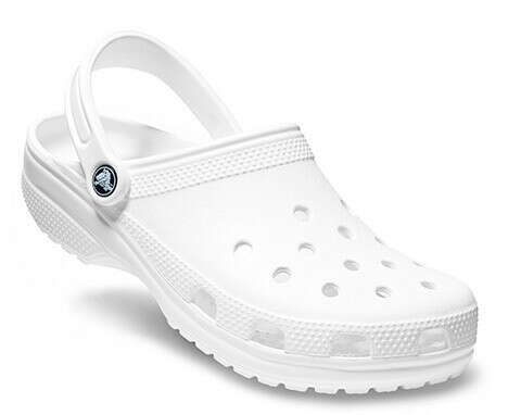 White Crocs