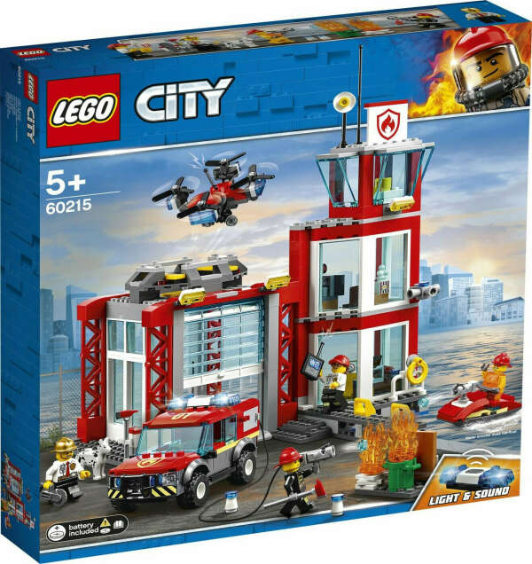LEGO CITY 60215 Пожарное депо