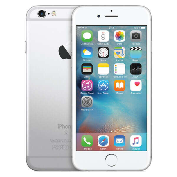 Смартфон Apple iPhone 6s 16GB Silver (MKQK2RU/A)