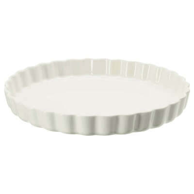 ВАРДАГЕН                              Форма для открытого пирога, белый с оттенком, 32 см