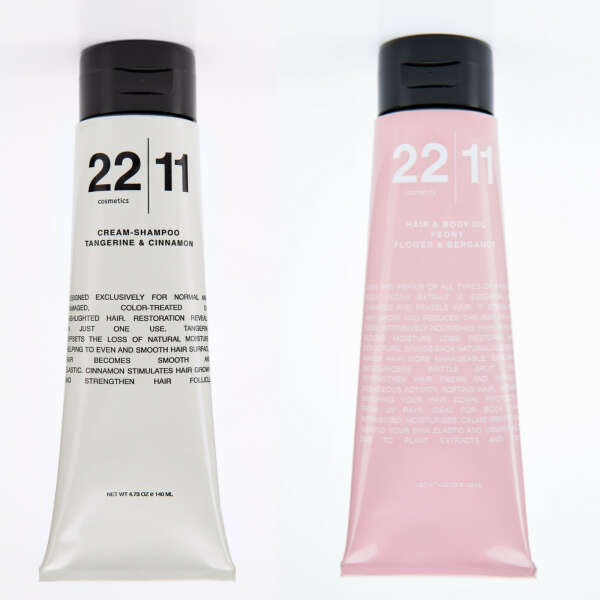 Шампунь и масло для волос 2211 cosmetics