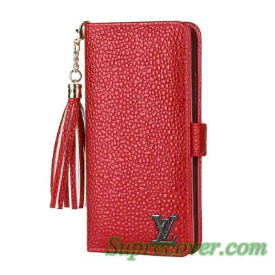 Louis Vuitton iPhone 13 case Leather Wallet Case
