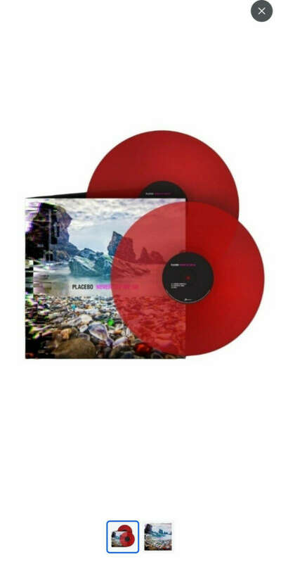 PLACEBO Never Let Me Go, 2LP (Red Transparent Vinyl)