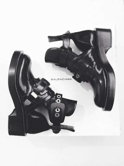 BALENCIAGA CEINTURE ANKLE BOOTS