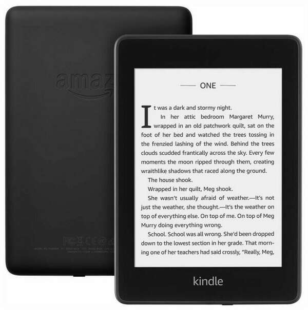 Электронная книга Amazon Kindle PaperWhite 2018 8Gb black Without Ads