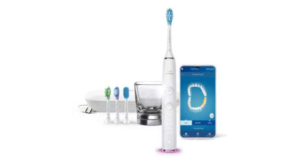 Электрическая зубная щетка Philips Sonicare Diamond Clean Smart HX9924/07 с мобильным приложением | Philips Sonicare