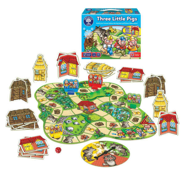 Настольная игра для малышей "Три поросёнка" Orchard Toys