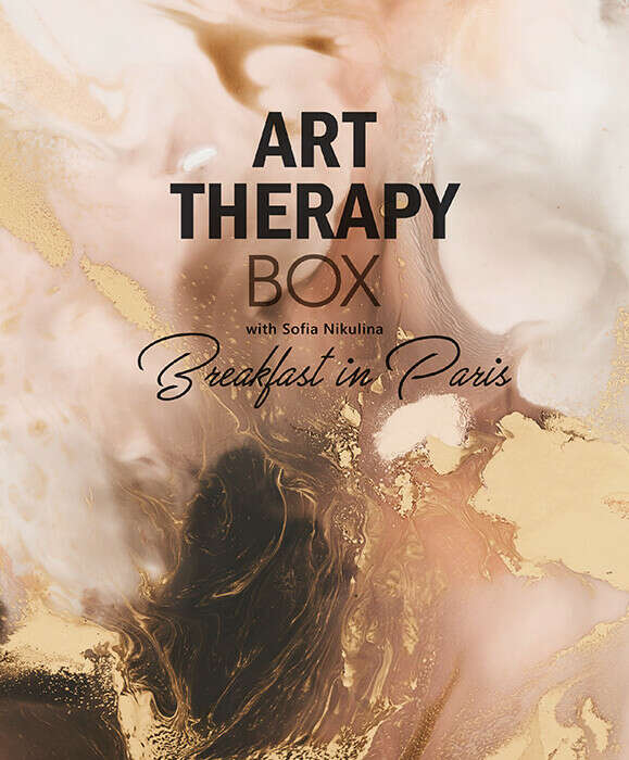 Art Therapy BOX "Breakfast in Paris"