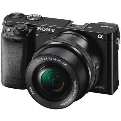 Sony Alpha A6000 Kit 16-50 mm F/3.5-5.6 E OSS PZ Black