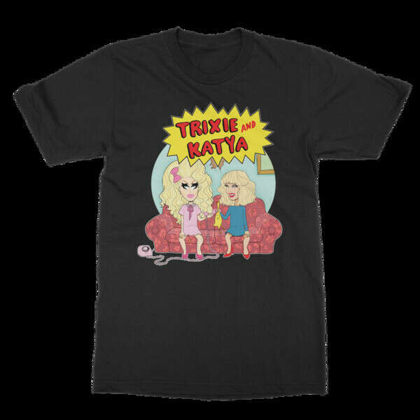 UK LISTING - TRIXIE / KATYA COUCH Classic Adult T-Shirt